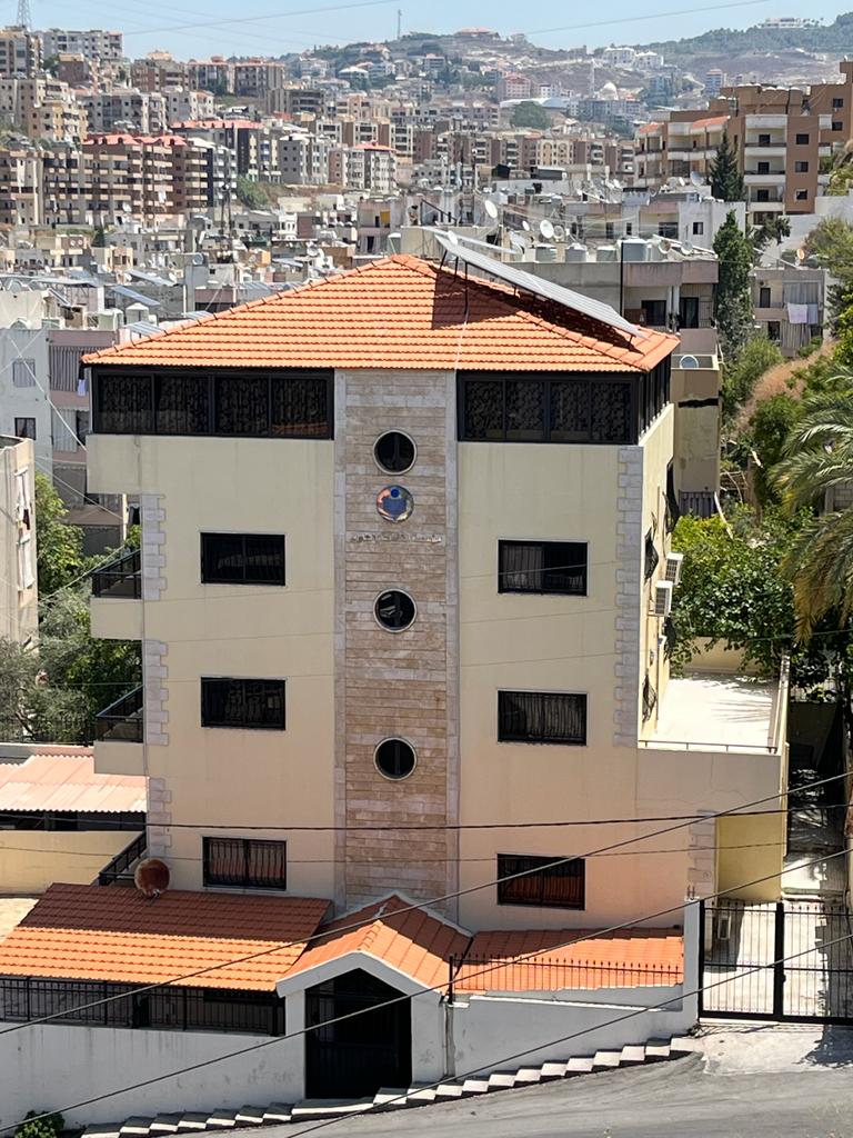 The courtyard of the CSF centre in Saida